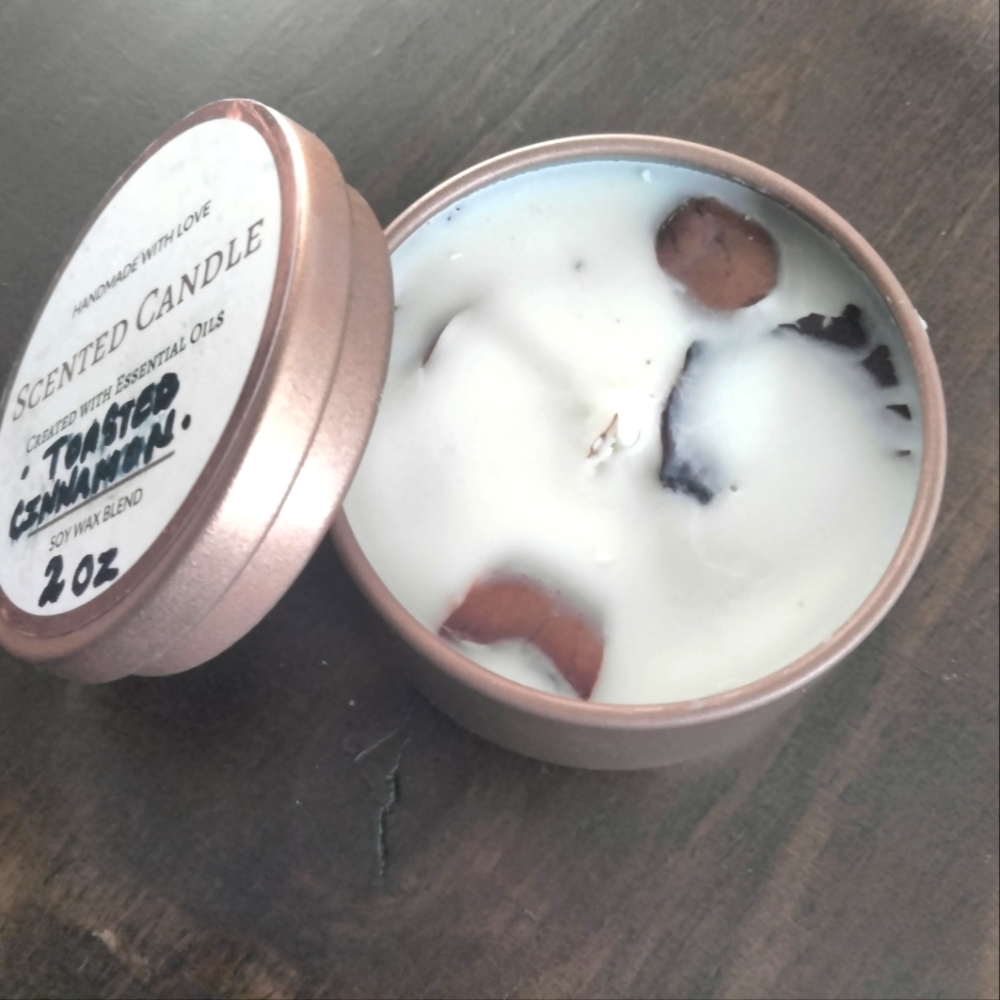 Toasted Cinnamon 2oz candle